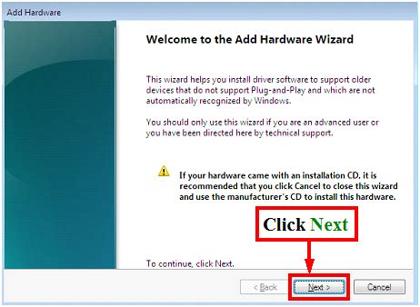 Image result for Add Hardware Wizard Program