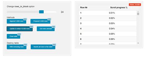 Image result for JavaScript Table Library