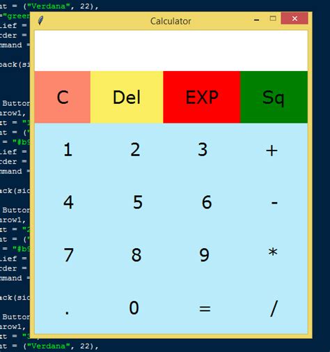 Python Calculator Code に対する画像結果