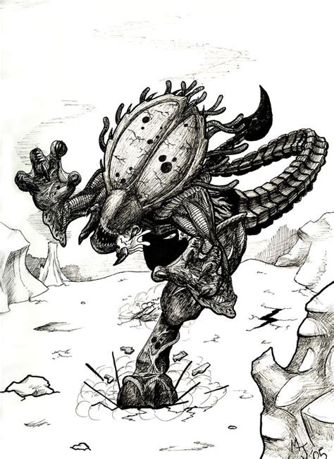 Image result for Alien Predator Hybrid