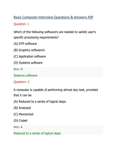 Image result for Computer Science Interview Questions