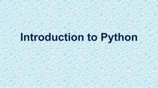 Image result for Introduction Python Notes