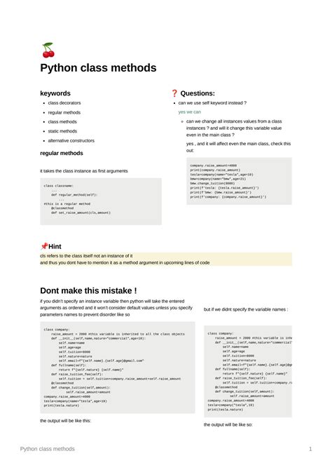 Afbeeldingsresultaten voor Python Class Methods