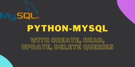 Python Scripts with MySQL Tutorial に対する画像結果