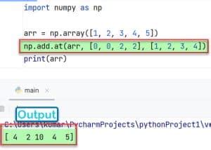 Python-Numpy Add に対する画像結果