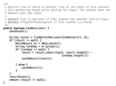 Toradh íomhá ar Scanner Java Example