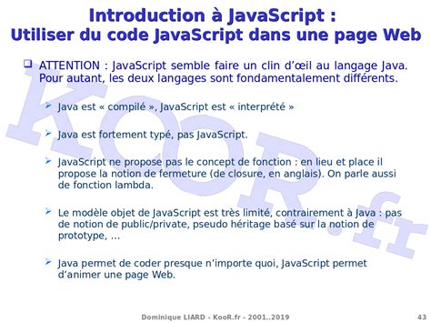 Image result for JavaScript Dans Du HTML
