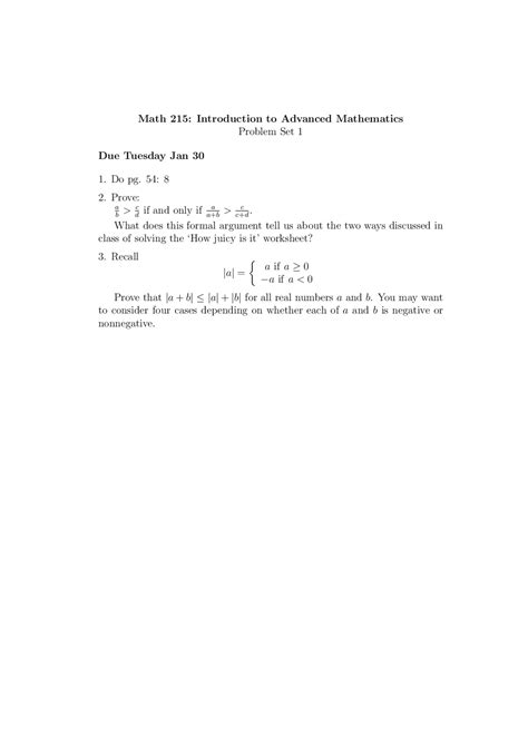 Image result for Advanced Math Examples