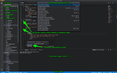 Using Python in vs Code Tutorial に対する画像結果
