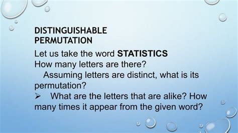 Toradh íomhá ar Distinguishable Permutation Examples