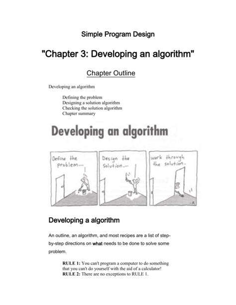 Image result for Algorithm and Program Design Topics
