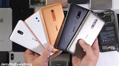 Nokia 2017 durability awards by Zack_JerryRigEverything | Nokiamob