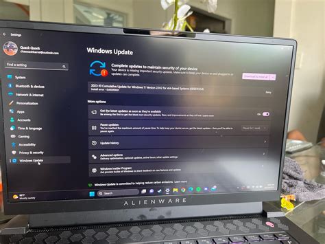 Toradh íomhá ar Alienware Install
