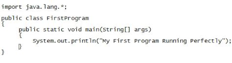 Image result for First Program Using Java