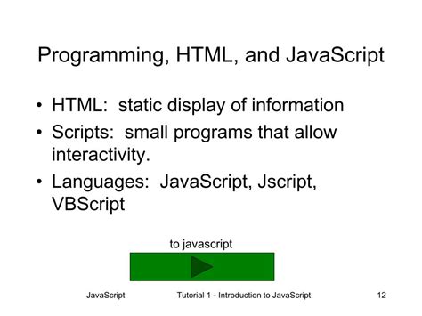 Image result for HTML and JavaScript Tutorial