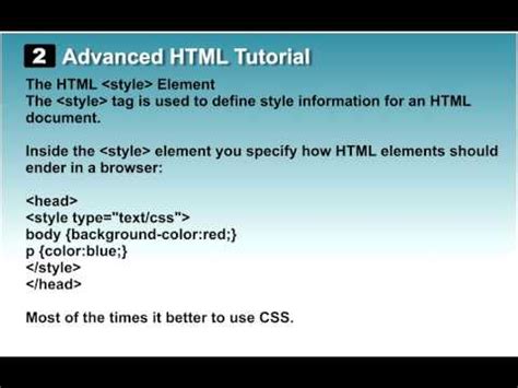 Toradh íomhá ar HTML Advanced Tutorial