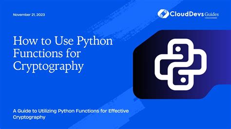 Image result for Cryptography Python Module