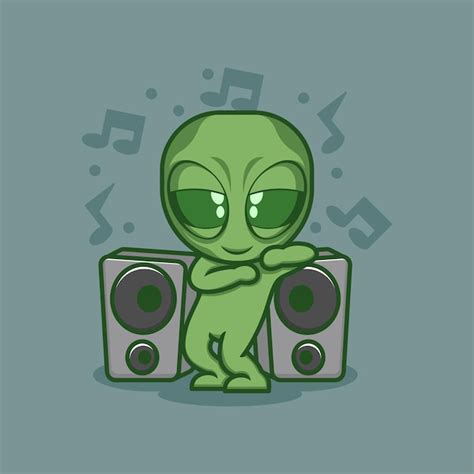 Image result for Alien Cartoon Music