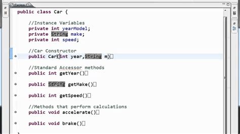 Image result for Java Class Constructor Example
