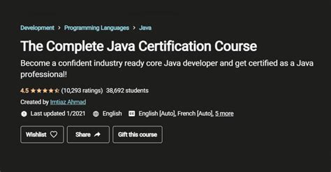 Image result for Java Course