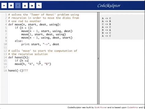Recursive Function in Python Small Code に対する画像結果