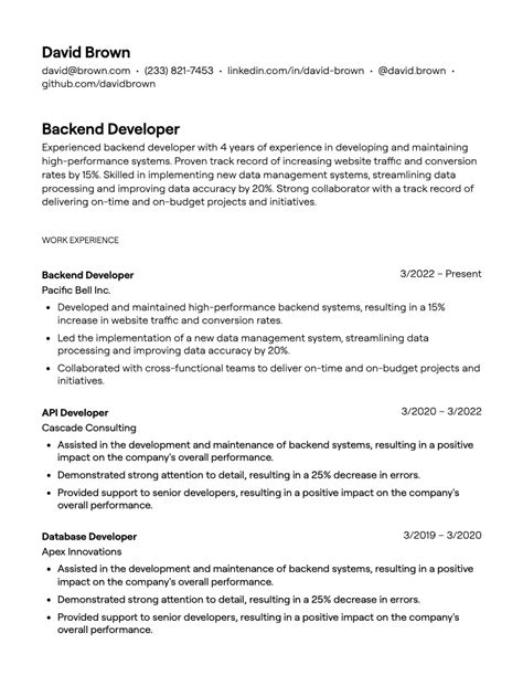 Python Full-Stack Developer Resume Examples に対する画像結果