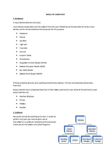 Image result for Computer Software Notes