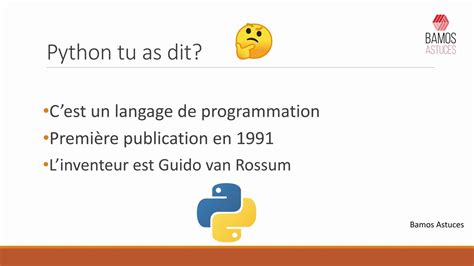 Comment Programmer Avec Python Seconde に対する画像結果