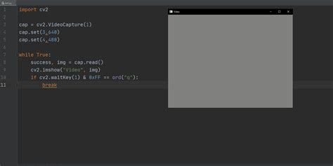 Image result for OpenCV Python Camera