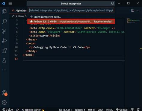 Image result for How to Python in VSC