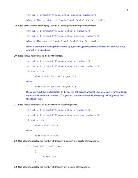 Image result for JavaScript Exercises