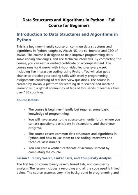 Image result for Python Data Structures and Algorithms