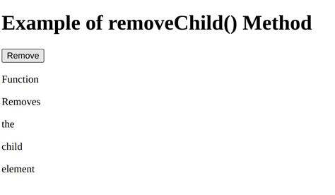 Dom Method in JavaScript MDN Example に対する画像結果
