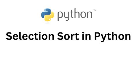 Image result for Selection Sort Python Code