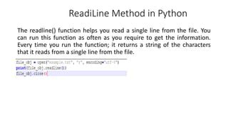 Image result for Python File Readline