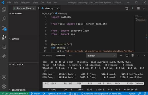 Python for Visual Programming に対する画像結果