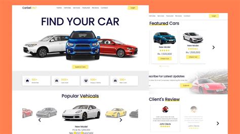 Image result for HTML CSS JavaScript Car Config