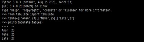 Create Interactive Table in Python に対する画像結果