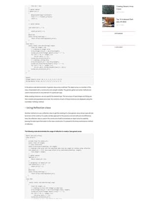 Image result for Generic Array Java