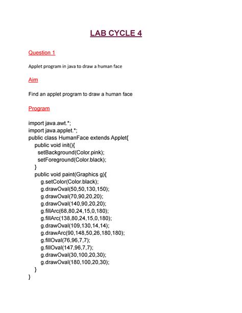 Image result for Java Lab Programs