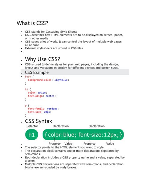 Image result for Syntax for HTML CSS and JavaScript Notes.pdf