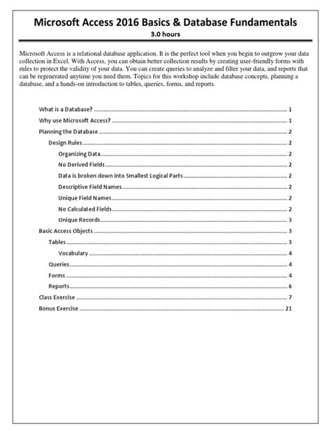 Image result for Basic Access Database Tutorial