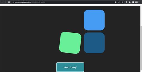 Image result for JavaScript Color Guessing Game