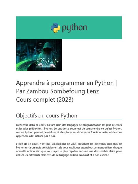 Tuto Programmation Python에 대한 이미지 결과