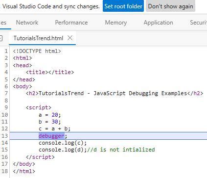 Debugging JavaScript に対する画像結果
