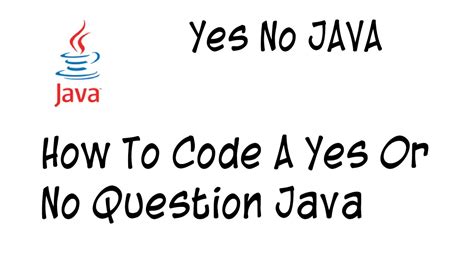 Image result for Yes or No Loop Java