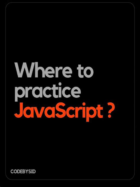 Image result for JavaScript Practice Book