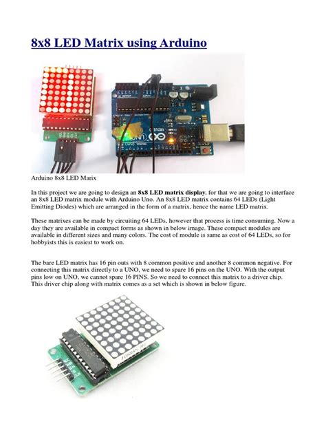 Image result for LED Matrix Arduino