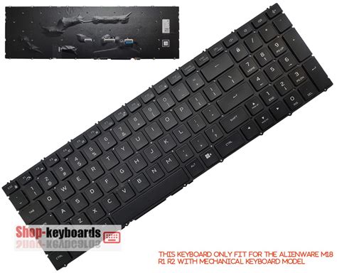 Image result for Alienware M18 Keyboard Layout