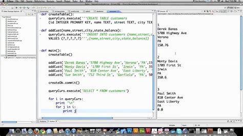 Python SQLite Tutorial に対する画像結果